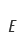 E