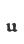 u