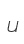 u