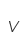 v