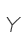 Y