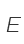 E