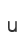 u