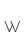 w