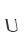 U