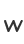 w