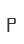 P