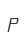 P